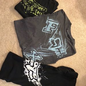3 FOX Tee Shirts